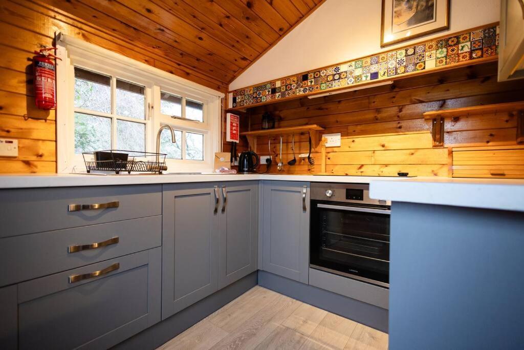 Cozy Norwegian Style Log Cabin In Rural Snowdonia - 2 Bedrooms & Parking By Seren Short Stays Ffestiniog Luaran gambar